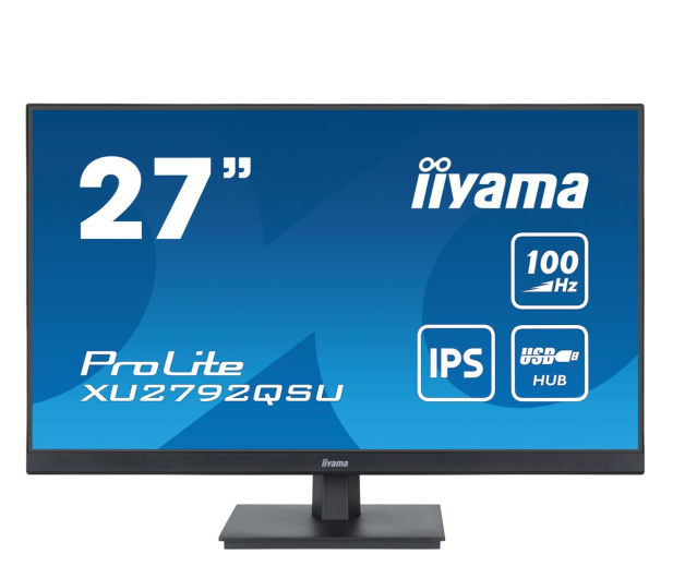 IIYAMA 27'' ProLite XU2792QSU-B6 Czarny - 1217940 - zdjęcie 2